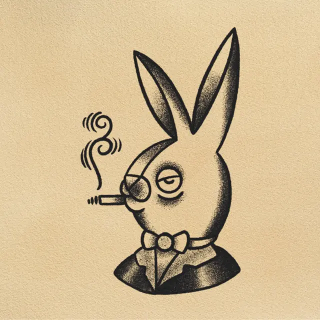 Hue tattoo flash from DJ's collection